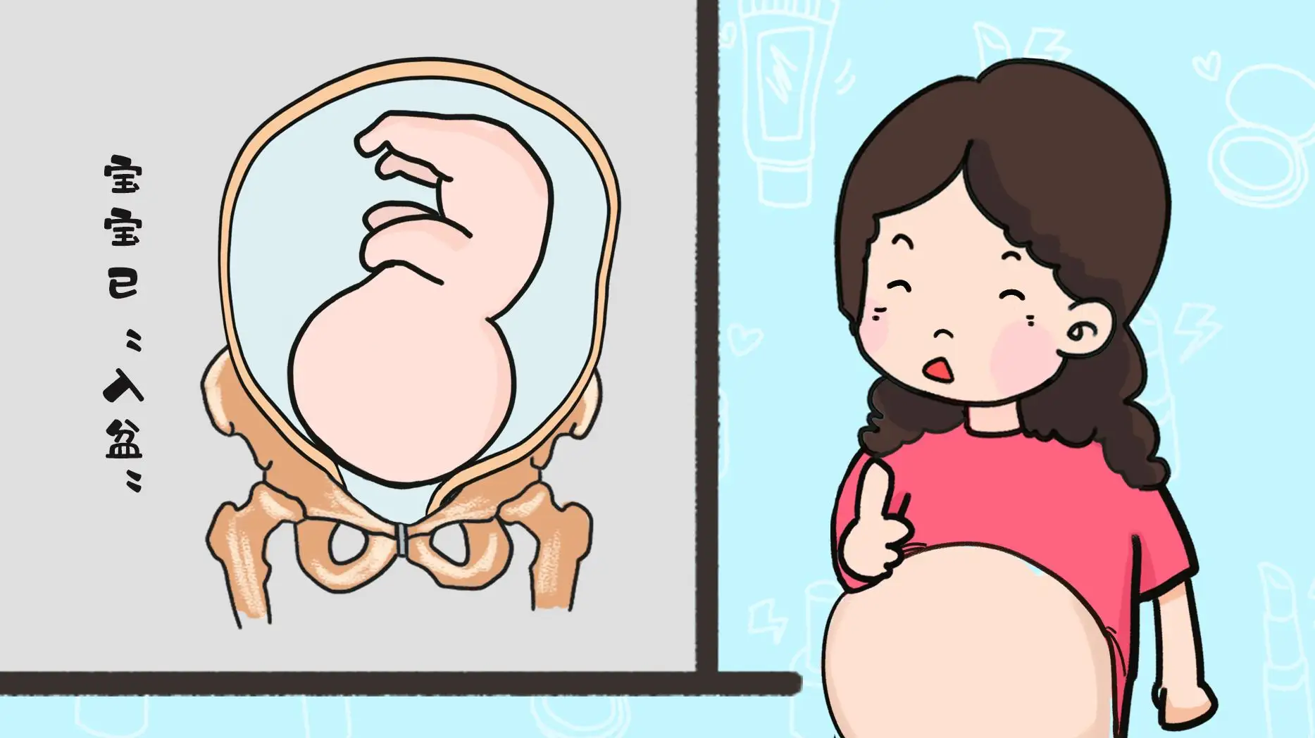 为什么医生一摸就知道入盆了？